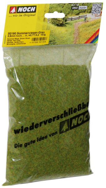 NOC50190 - Zak gras 2;5mm lichtgroen 100grs - 1