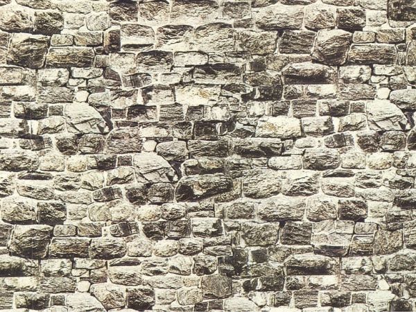 NOC57700 - Imitatie granieten muur - 64x15 cm - 1