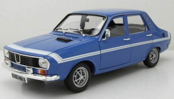 NOREV185210 - RENAULT 12 Gordini 1972 Frans blauw met witte strepen - 1