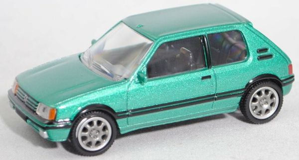 NOREV310517 - PEUGEOT 205 GTi Griffe 1990 metallic groen - 1