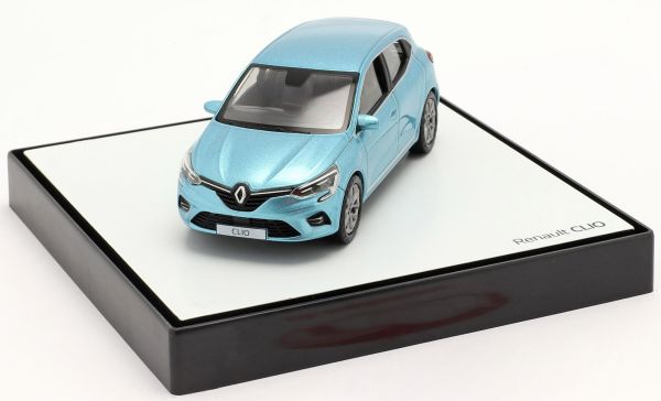 NOREV40637 - RENAULT Clio V 2019 hemelsblauwe metalen doos fabrikant - 1