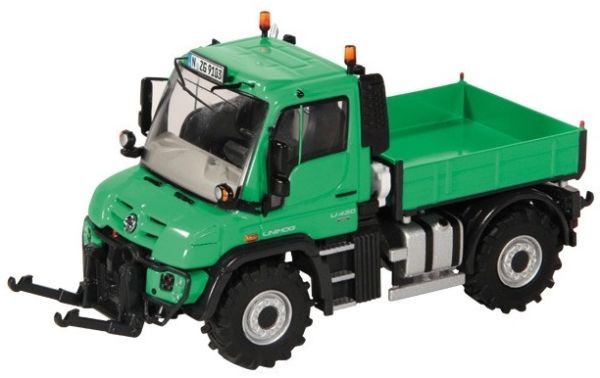 NZG9103 - MERCEDES BENZ Unimog U 430 groene landbouwversie - 1