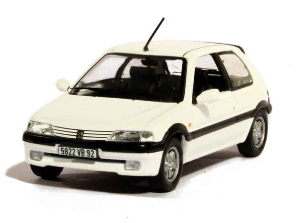 ODE003 - PEUGEOT 106 XSi wit 1994 beperkt tot 1000 eenheden - 1