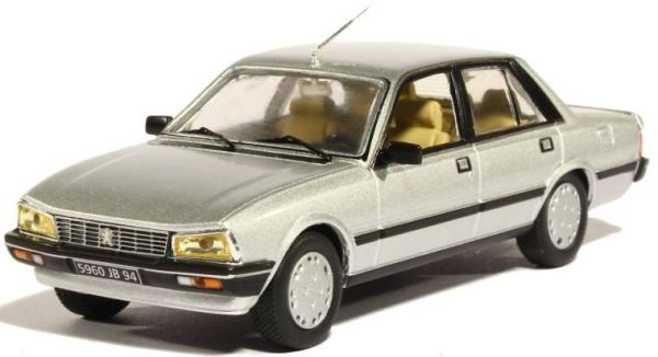 ODE009 - PEUGEOT 505 GTI 1984 zilver gelimiteerd tot 1000 eenheden - 1