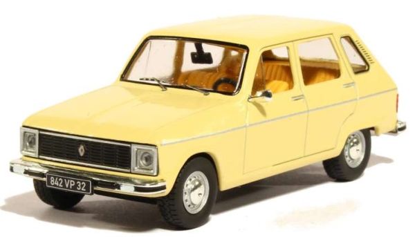 ODE012 - RENAULT R6 TL beige 1974 beperkt tot 1000 exemplaren - 1