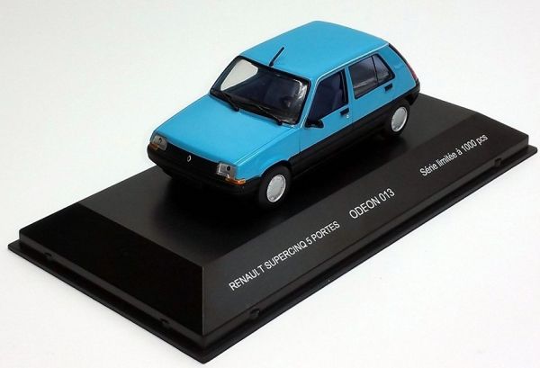 ODE013 - RENAULT Super 5 5 deurs blauw gelimiteerd tot 1000 stuks - 1