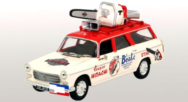 ODE014 - PEUGEOT 404 reclame BEAL STIHL HITACHI gelimiteerd tot 500 exemplaren - 1