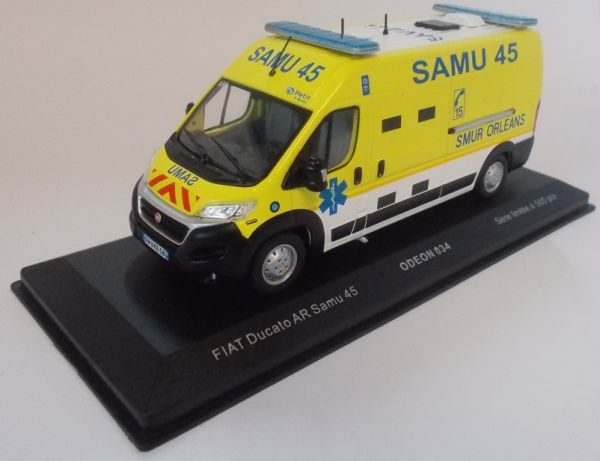 ODE034 - FIAT Ducato AR SAMU 45 SMUR d' Orléans beperkt tot 500 eenheden - 1