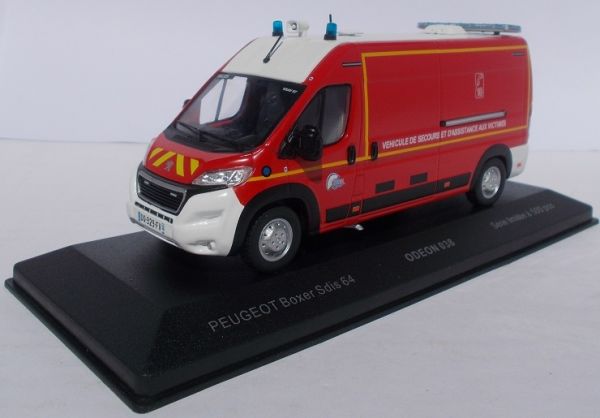 ODE038 - PEUGEOT Boxer brandweer VSAV SDIS 64 beperkt tot 500 eenheden - 1