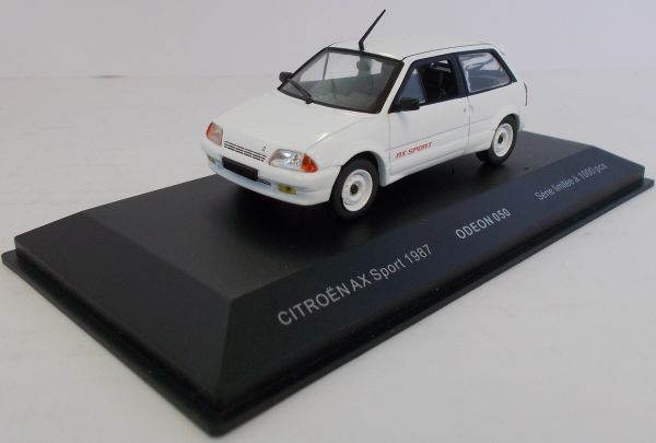 ODE050 - CITROEN AX Sport 1987 wit gelimiteerd tot 1000 exemplaren - 1