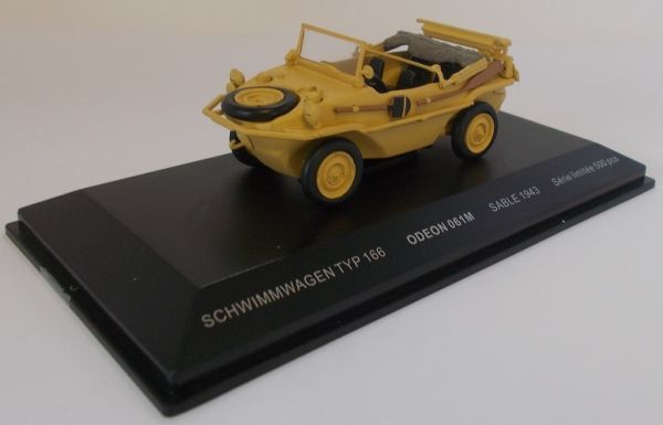 ODE061M - VOLKSWAGEN Schwimmwagen amfibische sable 1943 Duitse leger gelimiteerd tot 500 exemplaren - 1