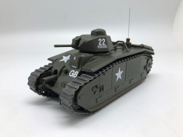 ODE058M - Tank RENAULT B1 tot Vercors La Rochelle april 1945 - 1