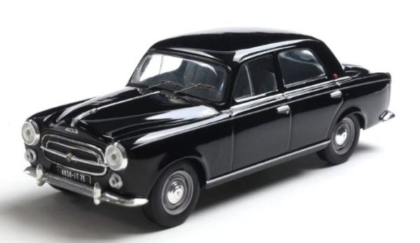 ODE176 - PEUGEOT 403 Zwart - Gelimiteerd tot 500 stuks. - 1