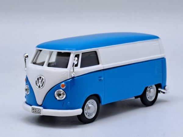 CAR60358 - VOLKSWAGEN Type 1 Bestelwagen Sambablauw en wit - 1