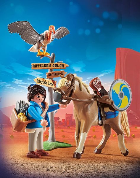 PLAY70072 - Playmobil The Movie Marla met paard - 1