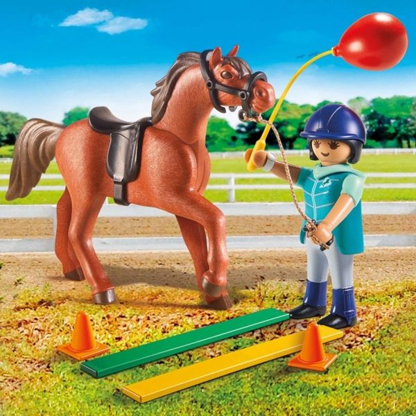 PLAY9259 - Ruiter met paard - 1