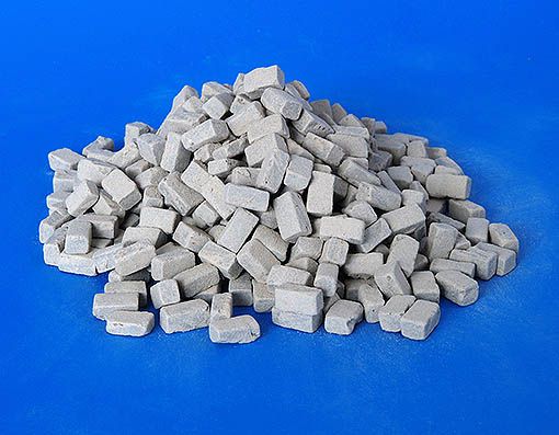 PLS4001 - Granietgrijze miniatuur kasseien voor diorama - 1