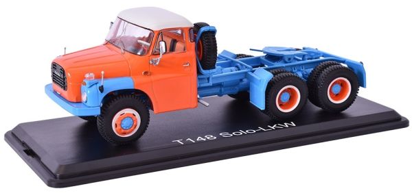PRXPCL47104 - TATRA T148 LKW oranje blauw frame - 1