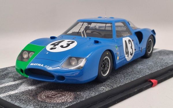 PANTHEON031 - MATRA MS620 #43 24 uur van Le Mans 1966 H.PERCAROLO / J-P JAUSSAUD - 1
