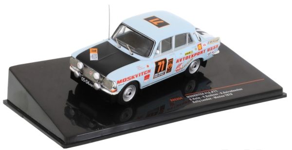 IXORAC354 - MOSKWITSCH 412 #71 Mexico Wereldbeker Rally 1970 - 1