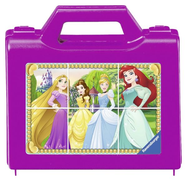 RAV074280 - Puzzelkubus - 6 stukjes - Disney Princess - 1