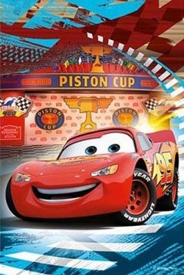 RAV09459/01 - Puzzel - 54 stukjes - AUTO'S - McQueen - 13;2 x 19;8 cm - 1