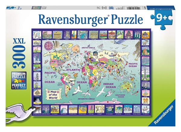 RAV131907 - Puzzel - 300 stukjes - De wereld - 1