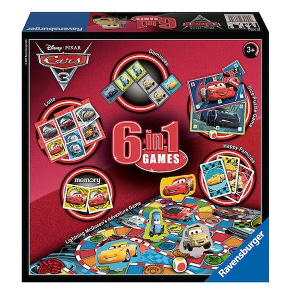 RAV213108 - 6 in 1 spel Auto's 3 - 1