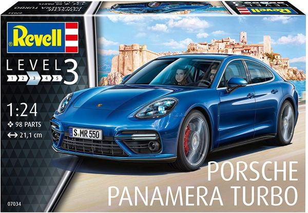 REV07034 - PORSCHE Panamera turbomodel om in elkaar te zetten en te schilderen - 1