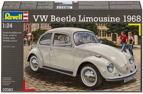 REV07083 - VOLKSWAGEN Kever 1500 Limousine 1968 model om in elkaar te zetten en te schilderen - 1