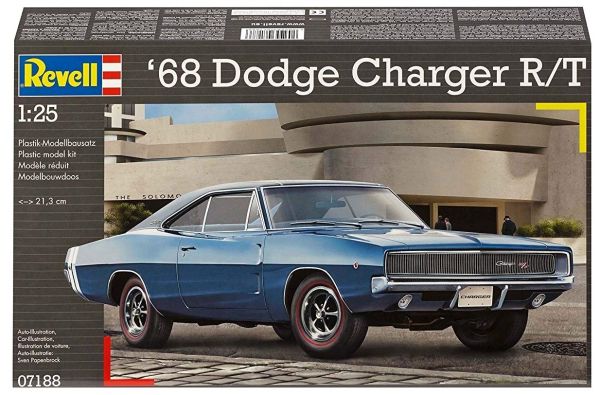 REV07188 - DODGE-oplader R/T 1968-model om te monteren en te schilderen - 1