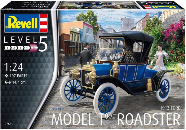 REV07661 - FORD Model T Roadster 1913 model om te monteren en te schilderen - 1