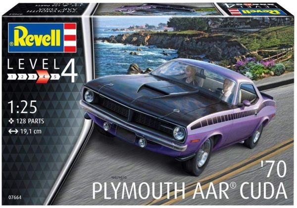 REV07664 - PLYMOUTH AAR Cuba 1970 model om in elkaar te zetten en te schilderen - 1