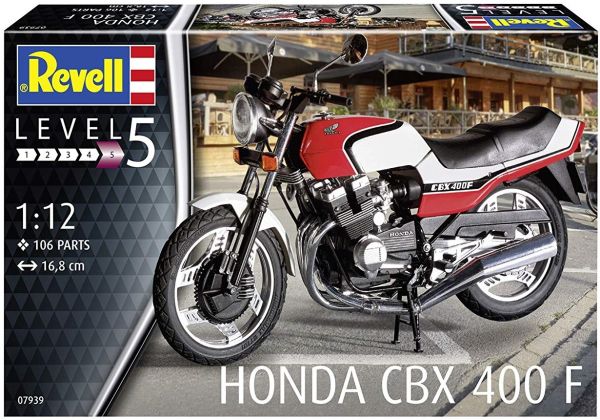 REV07939 - HONDA CBX 400 F-model om te monteren en te schilderen - 1