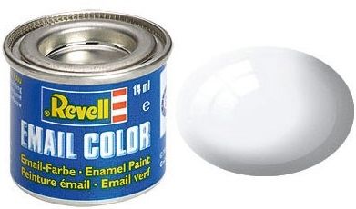 REV32104 - Glanzende witte emailverf 14ml - 1