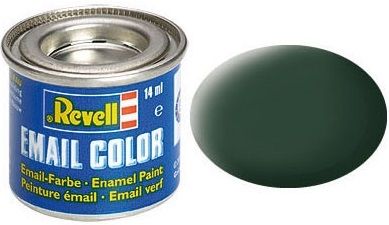 REV32168 - RAF Matte Donkergroene Emaille Verf 14ml - 1