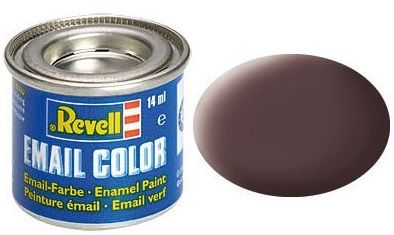 REV32184 - Mat bruine emaille verf 14ml - 1