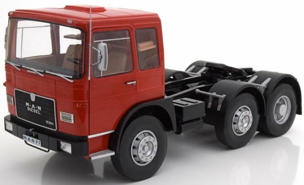 RK180053 - MAN F7 16.304 6x2 1972 rood gelimiteerd tot 500 exemplaren - 1