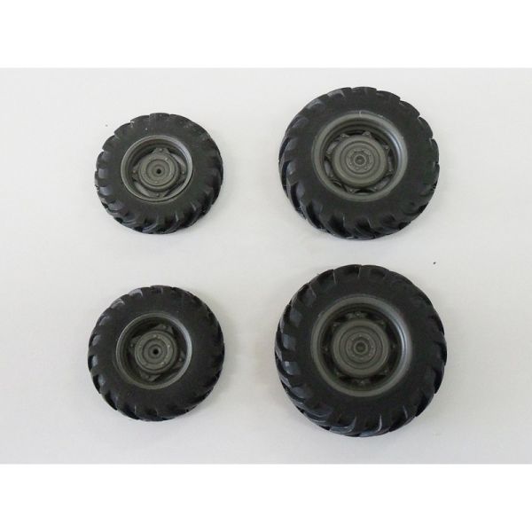 ART04239 - 4 tractorwielen - voor 38 mm - achter 49 mm - 1