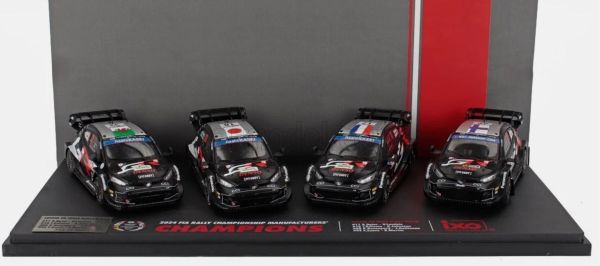 IXORAM966SET.2 - Set van 4 TOYOTA GR Yaris Rally1 Hybrid FIA Kampioenen 2024 - 1