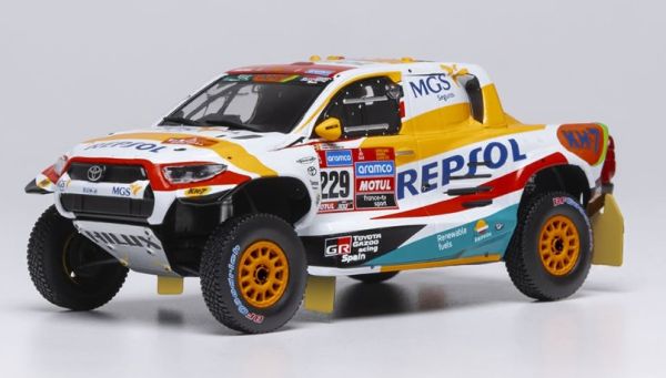 IXORAM988.22 - TOYOTA GR DKR Hilux Evo T1+ #229 – Rally Parijs-Dakar 2023 (I-E. Pujol / J. Valcarcel) - 1