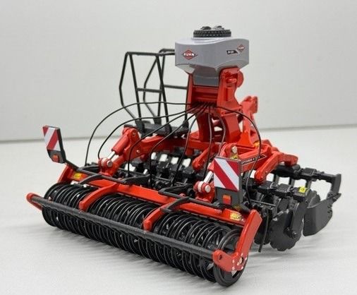 REP414 - KUHN Optimer 303 stoppelcultivator met SH201 grijze opvangbak - 1