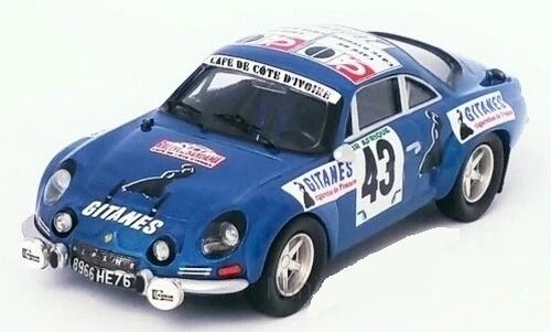 TRORRFR14 - RENAULT-ALPINE A110 #43 Bandama Rally 1974 S.MEHTA / M.DOUGHTY - 1