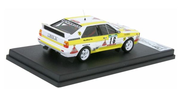 TRORRAL91 - AUDI Quattro #16 5e rallye du Portugal 1985 W.GRISSMANN / J.PATTERMANN - Gelimiteerd tot 150 exemplaren. - 1