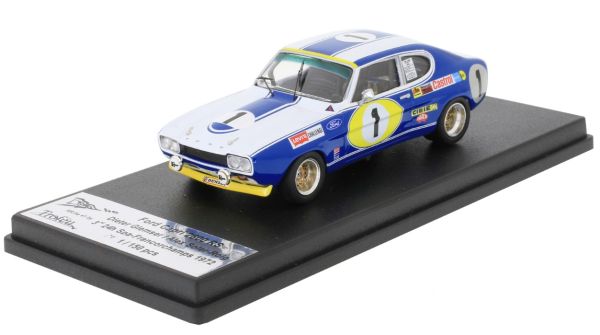 TRORRBE41 - FORD Capri 2600 RS #1 3e SPA Francorchamps 1972 D.GLEMSER / A.SOLER-ROIG - Gelimiteerd tot 150 exemplaren. - 1