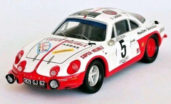 TRORRBE47 - RENAULT-ALPINE A110 #5 Rally van Ieper 1973 S. LAURENT / P. HAMMELRATH - Gelimiteerd tot 150 stuks. - 1
