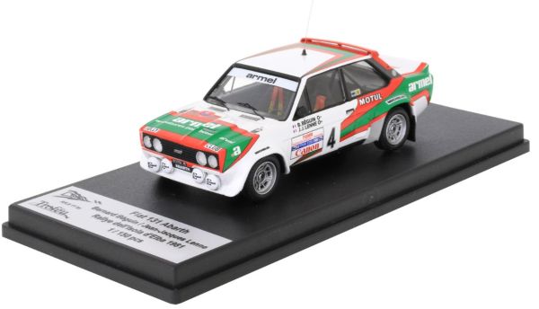 TRORRIT11 - FIAT 131 Abarth #4 Rallye dell'Isola d'Elba 1981 B.BEGUIN / J-J.LENNE - Gelimiteerd tot 150 ex. - 1