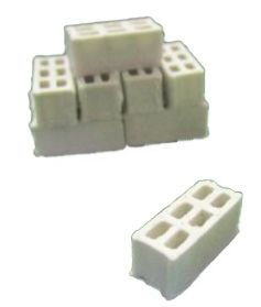 UM167_10 - 10 miniatuur blokken maat 1;5 x 0;6 x 0;6 cm - 1