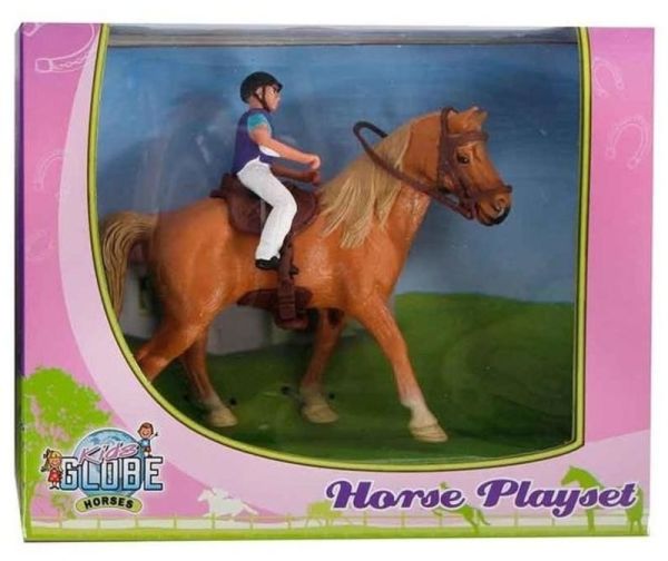 KID640078B - Bruin paard met ruiter - 1