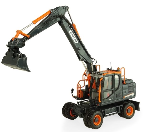 UH8138 - DOOSAN DX160W Black Edition mobiele graafmachine 600 stuks - 1